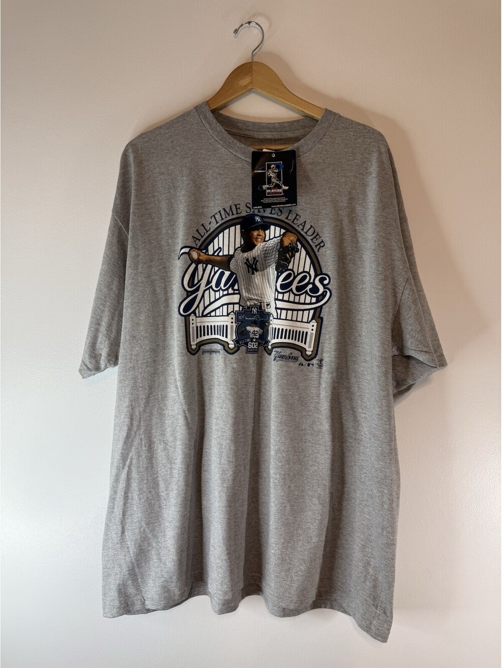 Mariano Rivera New York Yankees T Shirt Size XXL